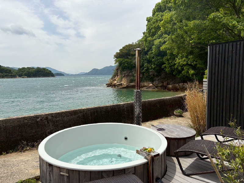 のぶさんの宿NAVELの学校(海岸沿いの貸切棟Hanare - sauna meri Kosagi-jima)のサ活写真