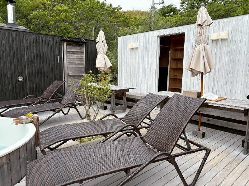 のぶさんの宿NAVELの学校(海岸沿いの貸切棟Hanare - sauna meri Kosagi-jima)のサ活写真