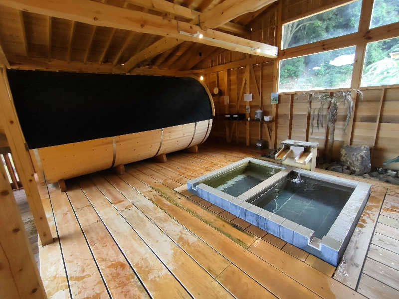 のぶさんの山の中のバレルサウナ｢Tramonto｣のサ活写真