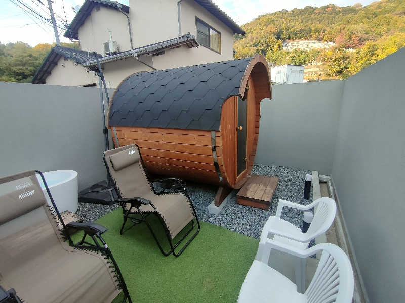 のぶさんのあまみのとりこ プライベートサウナのサ活写真