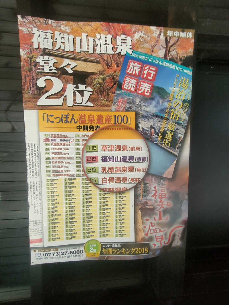 のぶさんの福知山温泉 養老の湯のサ活写真