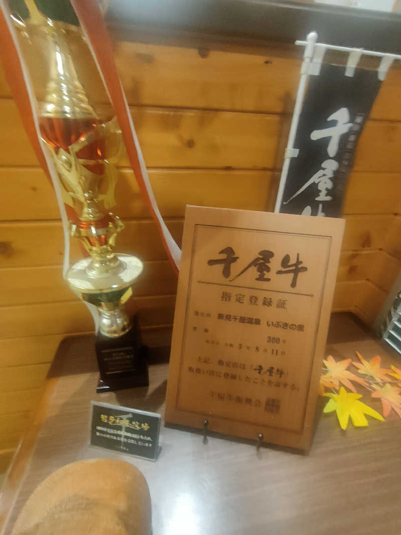 のぶさんの新見千屋温泉いぶきの里のサ活写真