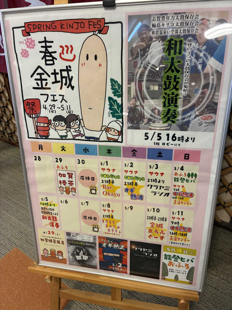 ゆーすけさんの金城温泉元湯のサ活写真