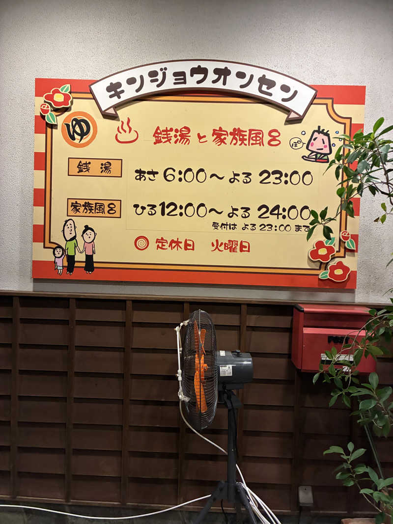 ゆーすけさんの金城温泉元湯のサ活写真