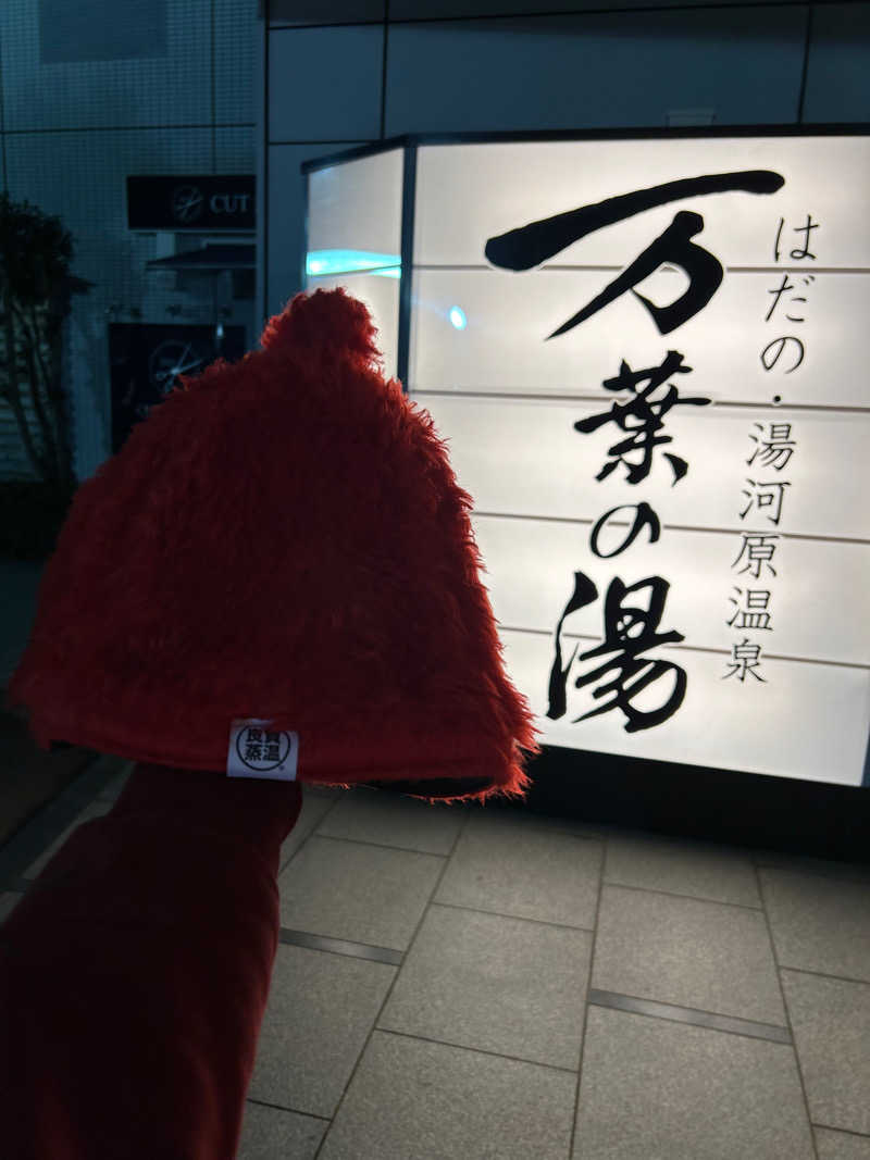 赤獅子・ららららららららさんのはだの・湯河原温泉 万葉の湯のサ活写真