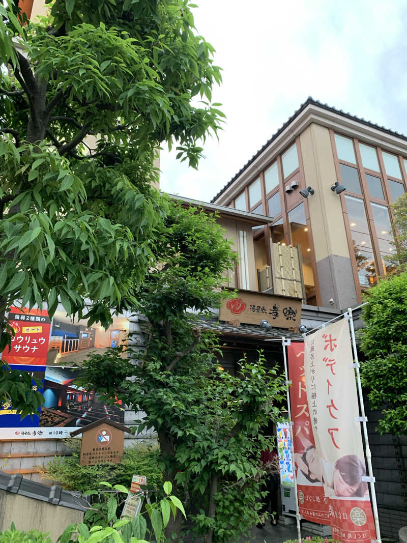 ヘルメッポさんの湯屋敷孝楽のサ活写真