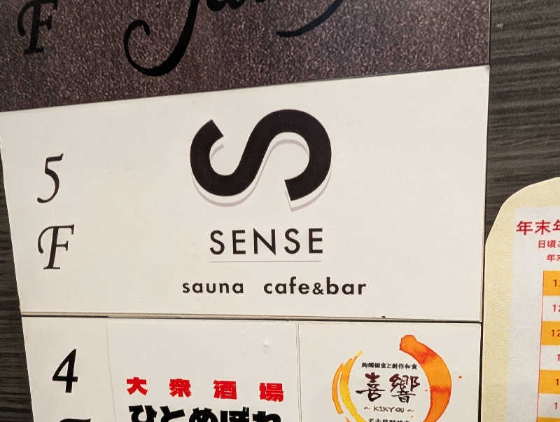 Jimmy pageさんのSENSE saunaのサ活写真