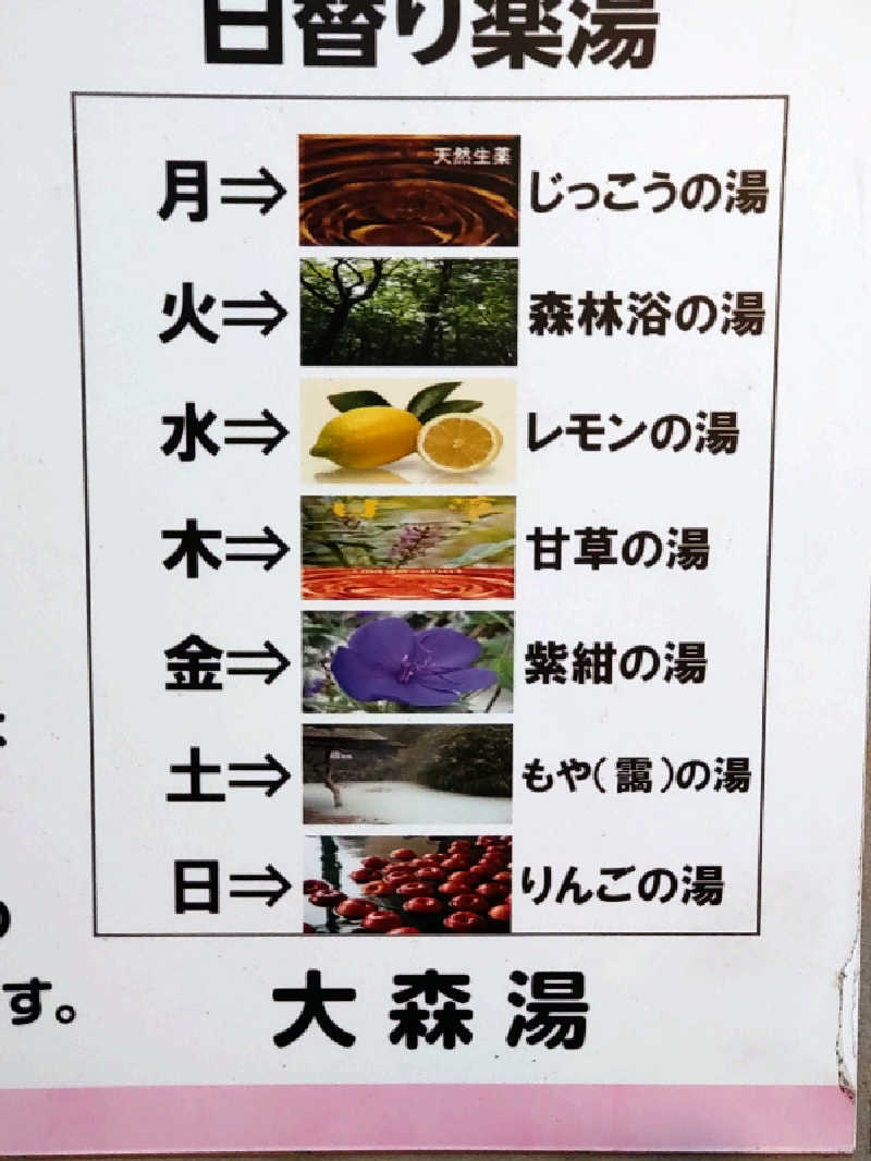 shigezoさんの大森湯のサ活写真