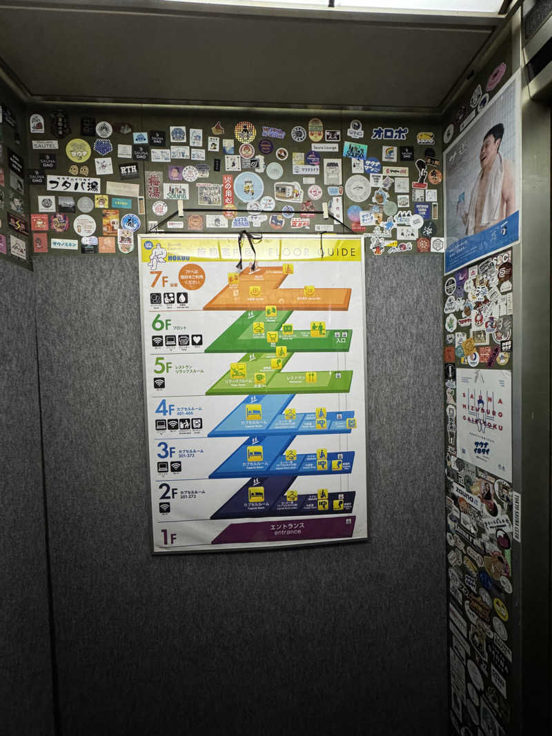 コン猿さんのサウナ&カプセルホテル 北欧のサ活写真