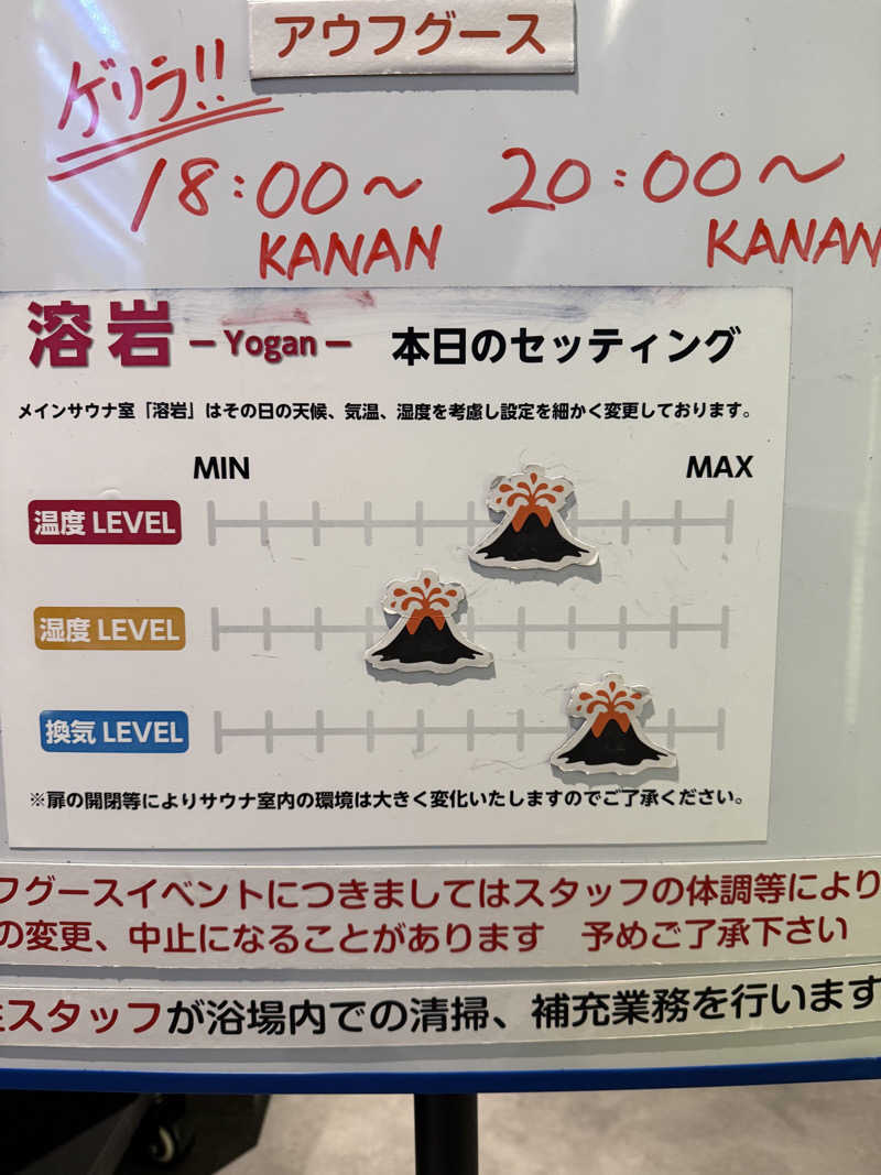 気まぐれサウナーの日常さんのサウナヨーガン福岡天神のサ活写真