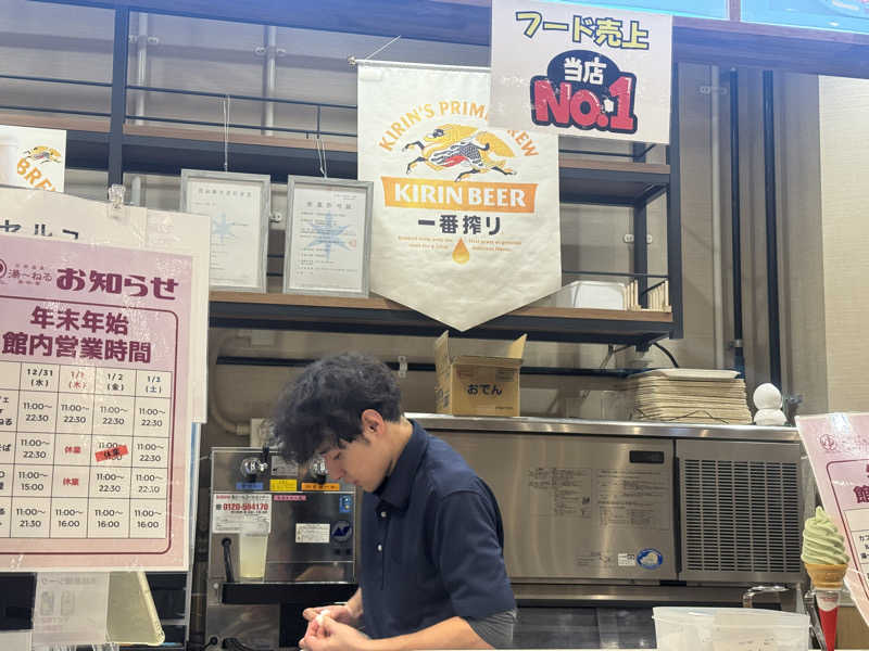 あっちゃんさんの天然温泉 湯～ねるのサ活写真