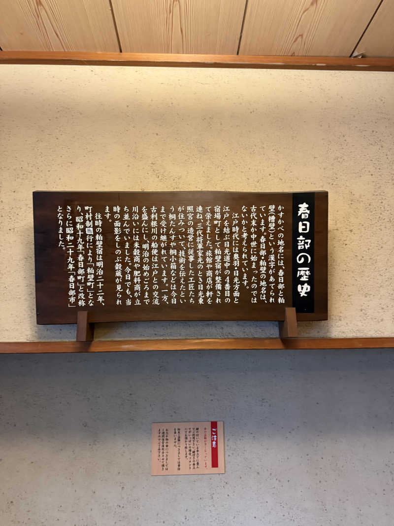 北関 kitakan &momongerさんの春日部温泉 湯楽の里のサ活写真