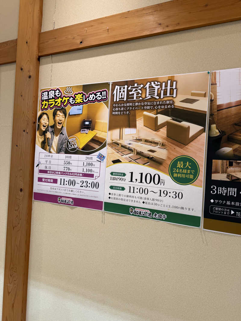 北関 kitakan &momongerさんの御老公の湯 境店のサ活写真