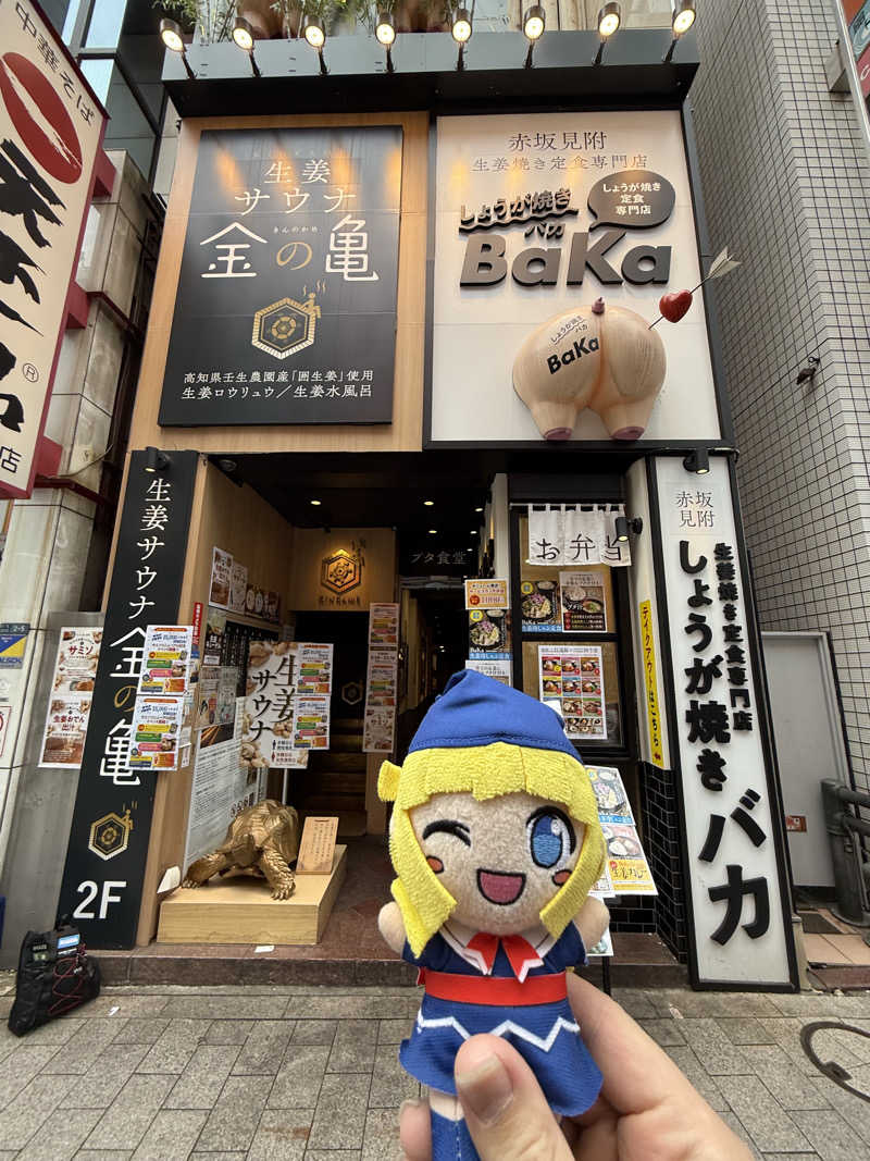 TAKUライナーさんの生姜サウナ 金の亀のサ活写真