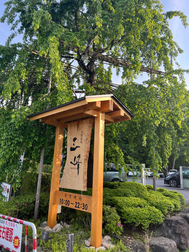 Gustavoさんの天然温泉 三峰のサ活写真