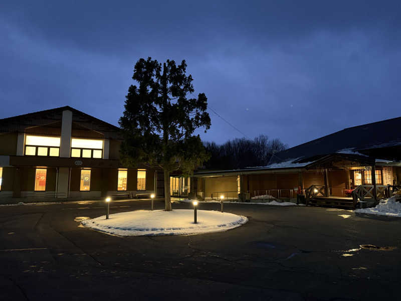 白いカリメロさんのつがる地球村温泉のサ活写真