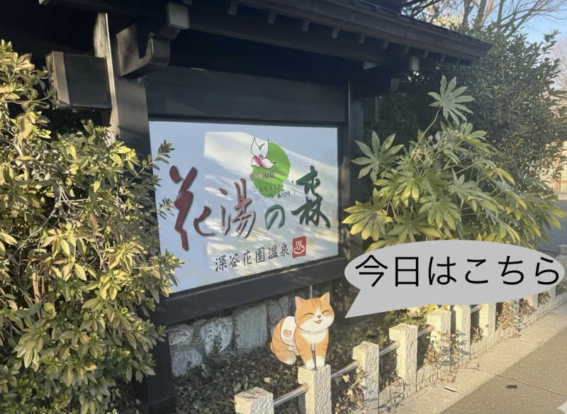 MAOMUGIさんの深谷花園温泉 花湯の森のサ活写真