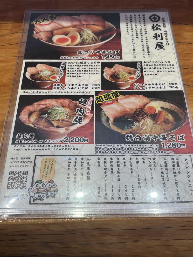 MAOMUGIさんの前橋やすらぎの湯のサ活写真