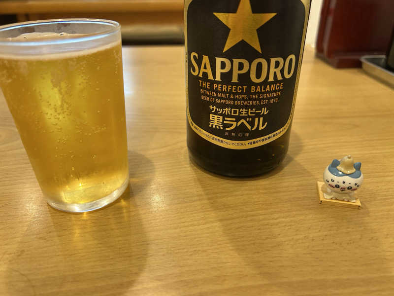 瓶ビール（黒ラベル）