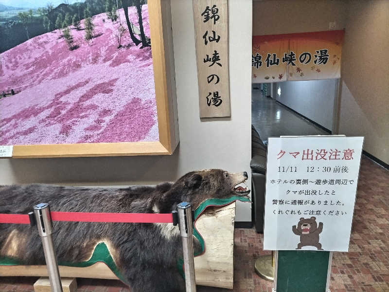 杉さんさんのたきのうえホテル渓谷のサ活写真