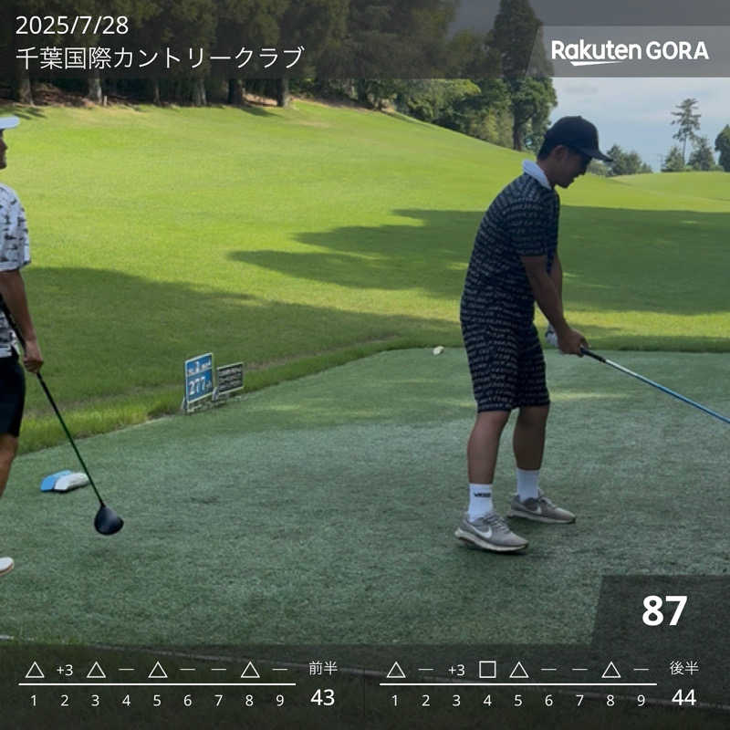 パンデモニウムさんの千葉国際カントリークラブ【PGM】のサ活写真