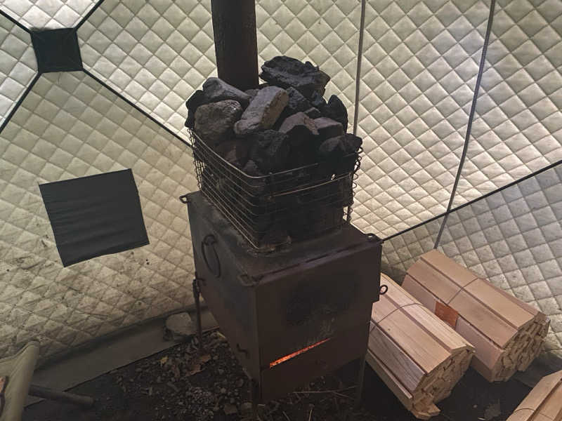 Shun. K（ぼぶ）さんの奥茶屋キャンプ場 関東 川サウナ 奥多摩 テントサウナのサ活写真