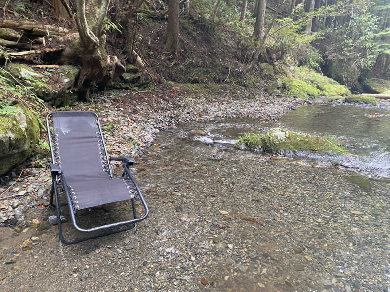 Shun. K（ぼぶ）さんの奥茶屋キャンプ場 関東 川サウナ 奥多摩 テントサウナのサ活写真