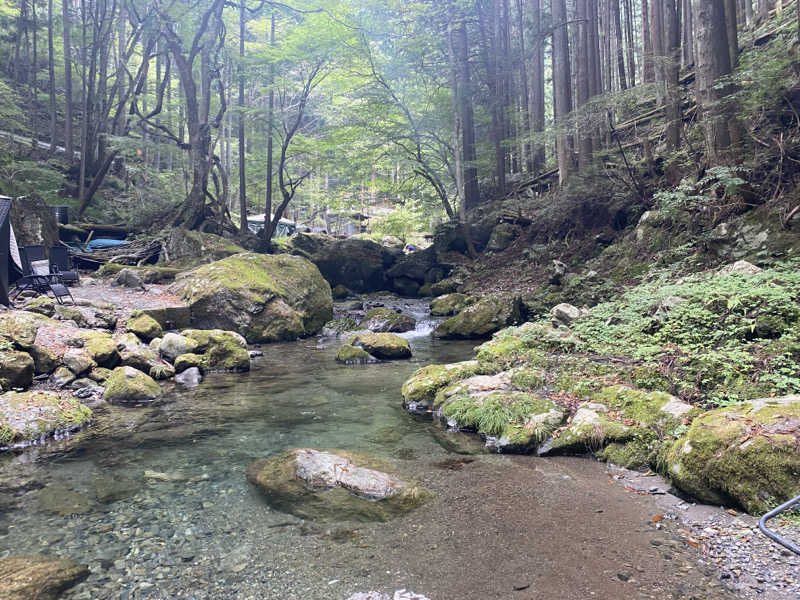 Shun. K（ぼぶ）さんの奥茶屋キャンプ場 関東 川サウナ 奥多摩 テントサウナのサ活写真