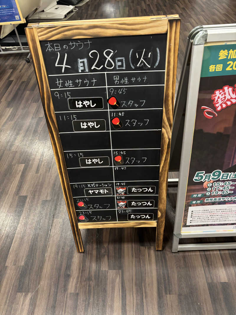 クマさんのコロナの湯 豊川店 (ホテルキャッスルイン豊川)のサ活写真