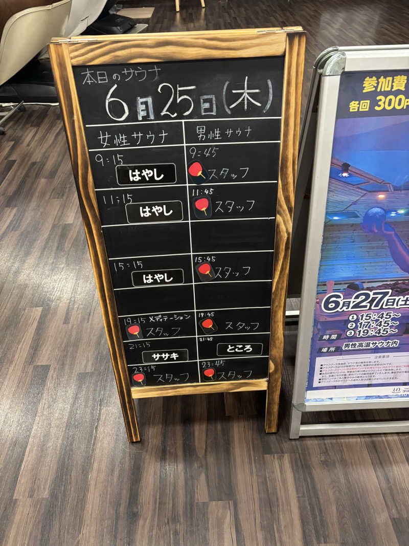 クマさんのコロナの湯 豊川店 (ホテルキャッスルイン豊川)のサ活写真
