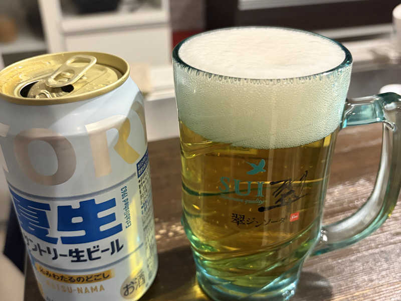 猛暑ビール