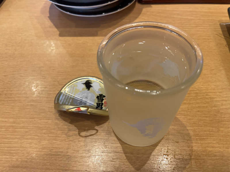 雪男純米酒カップ