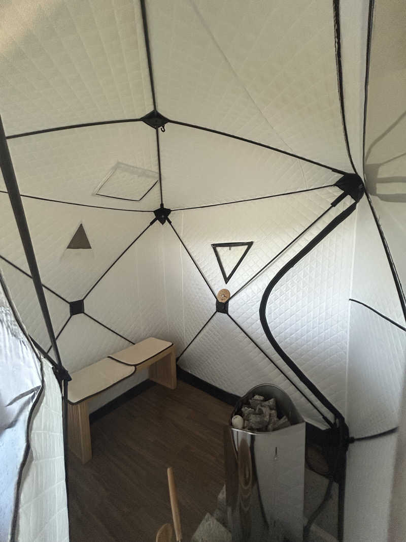 まめっこさんのROOM龍ヶ崎(プライベートテントサウナROOM)のサ活写真