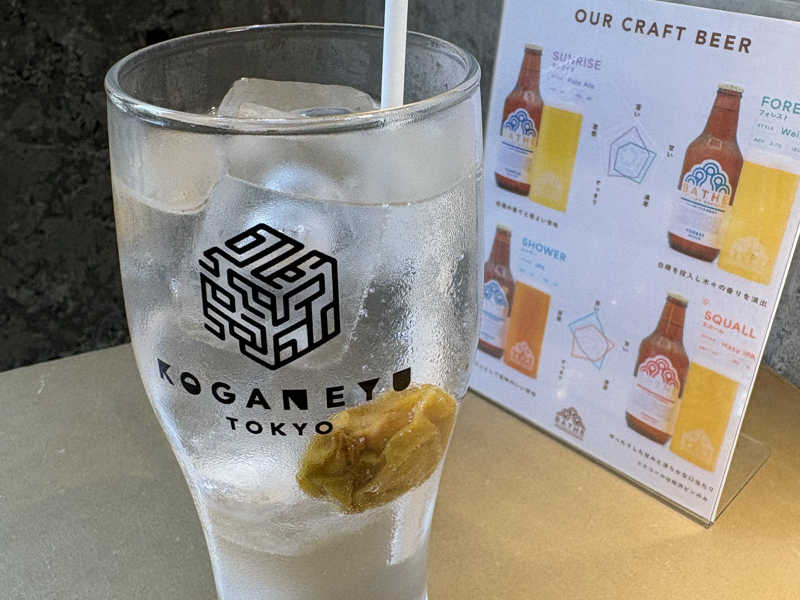 梅ソーダ