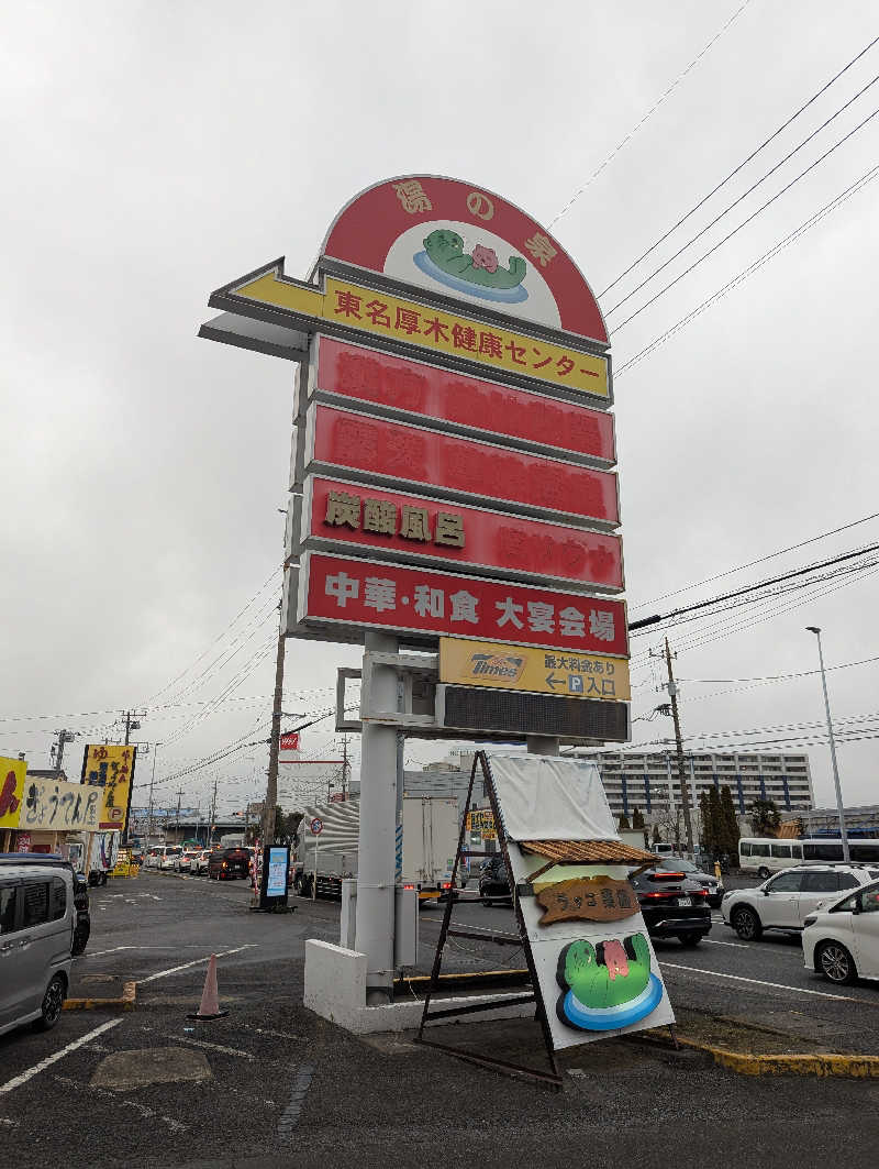 まっきぃさんの湯乃泉 東名厚木健康センターのサ活写真