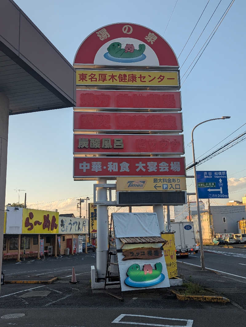 まっきぃさんの湯乃泉 東名厚木健康センターのサ活写真
