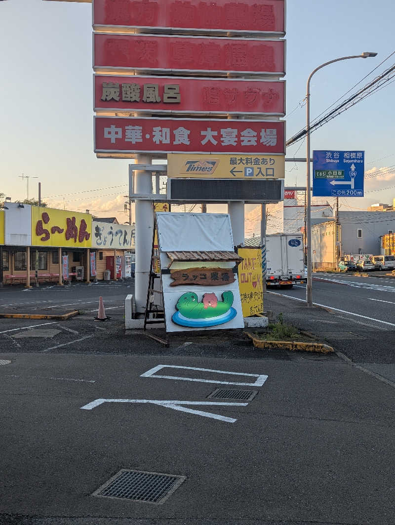 まっきぃさんの湯乃泉 東名厚木健康センターのサ活写真