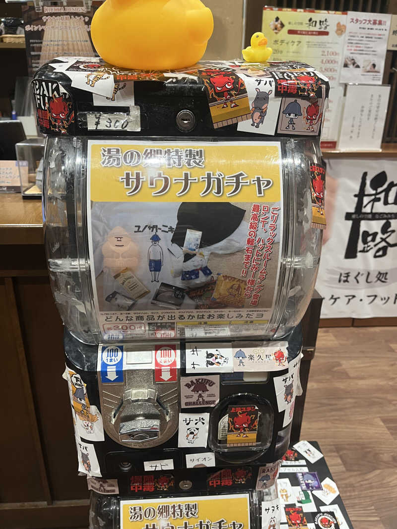 ヒンナヒンナさんの野天風呂 湯の郷のサ活写真