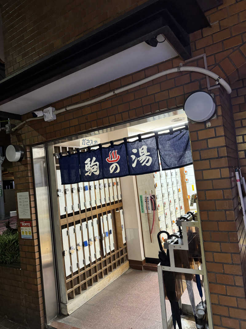 爪さんの駒の湯のサ活写真