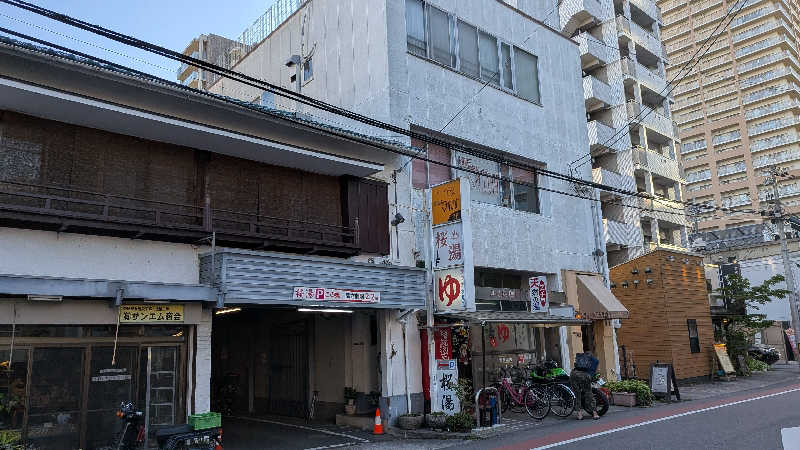 RUNさんの桜湯のサ活写真
