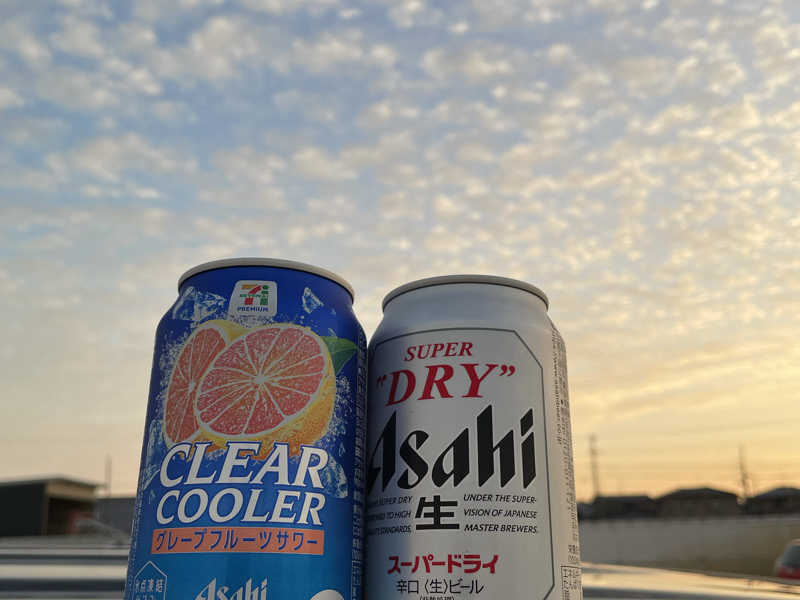 スーパードライを冷凍してキンキンに