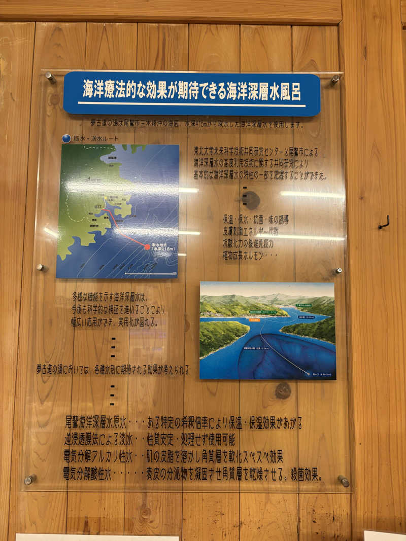 ロッセさんの夢古道の湯のサ活写真