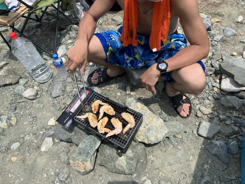 ジーズさんの松田町寄 中津川河川敷のサ活写真