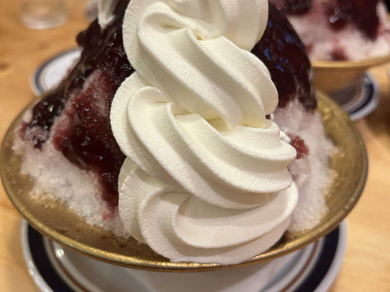 アサイーかき氷