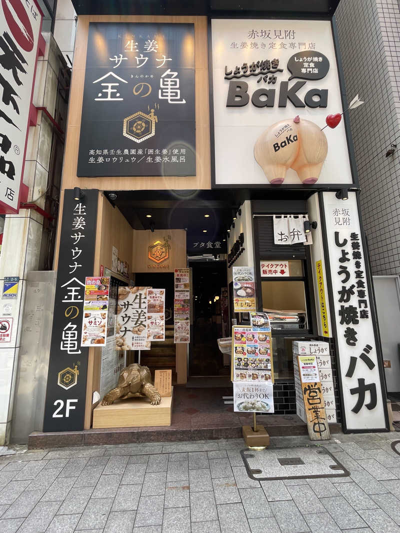 乱廻のSさんの生姜サウナ「金の亀」のサ活写真