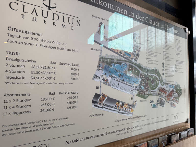 YukiさんのClaudius Thermeのサ活写真