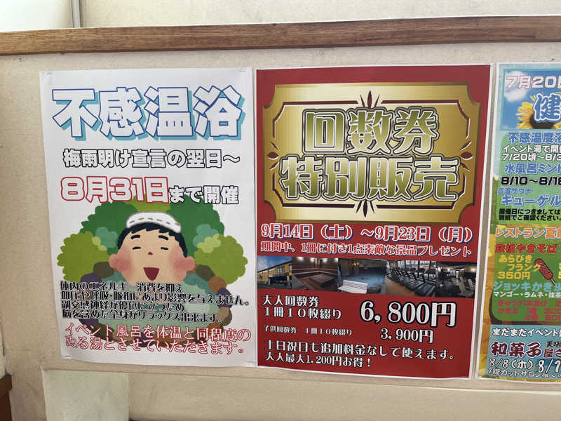 つねきちさんの南増尾健美の湯のサ活写真