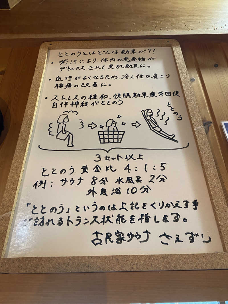 もじゃもじゃさんの古民家サウナさえずりのサ活写真