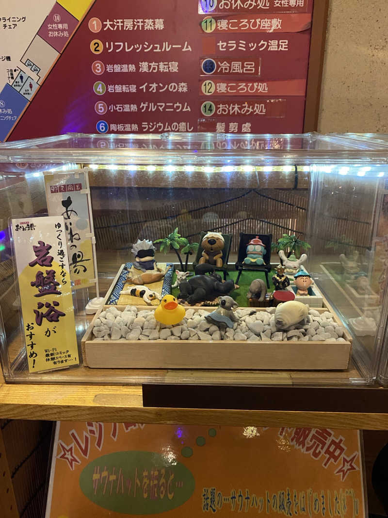 もじゃもじゃさんの野天風呂 あかねの湯 加古川店のサ活写真