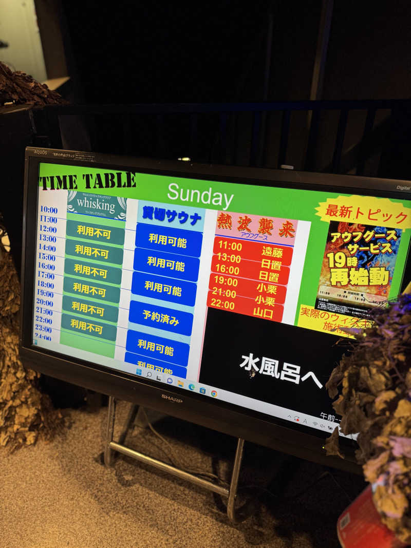 Kokiさんの天空のアジト マルシンスパのサ活写真